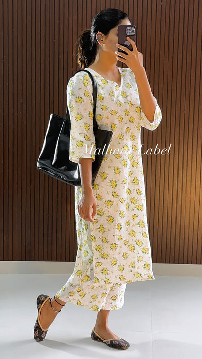 Alexo MUL COTTON   Kurti Co- Ord  Set