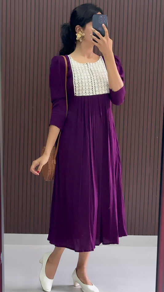 Thing Summer Dress purple