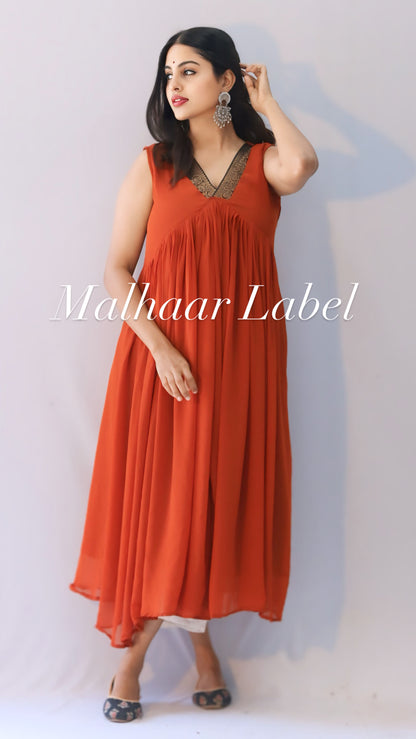 Rithu Embellished kurti-Sleeves available