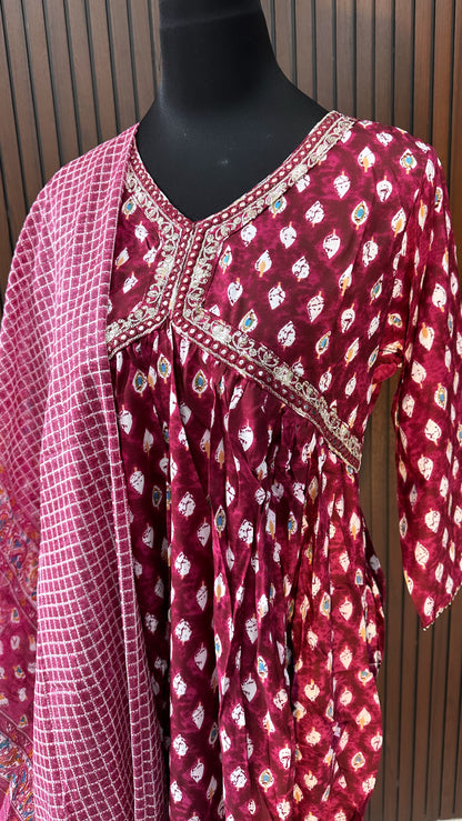 Lehore  Kurti Set