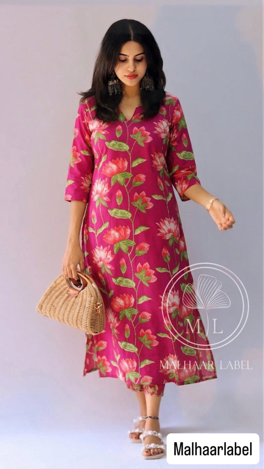 Cyrus Cotton Co- Ord Set