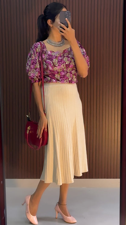 Aeve Skirt And Top Combo