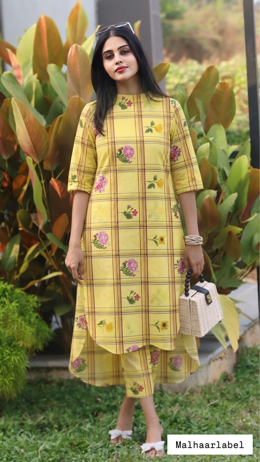 Razzo Kurti Co- Ord  Set