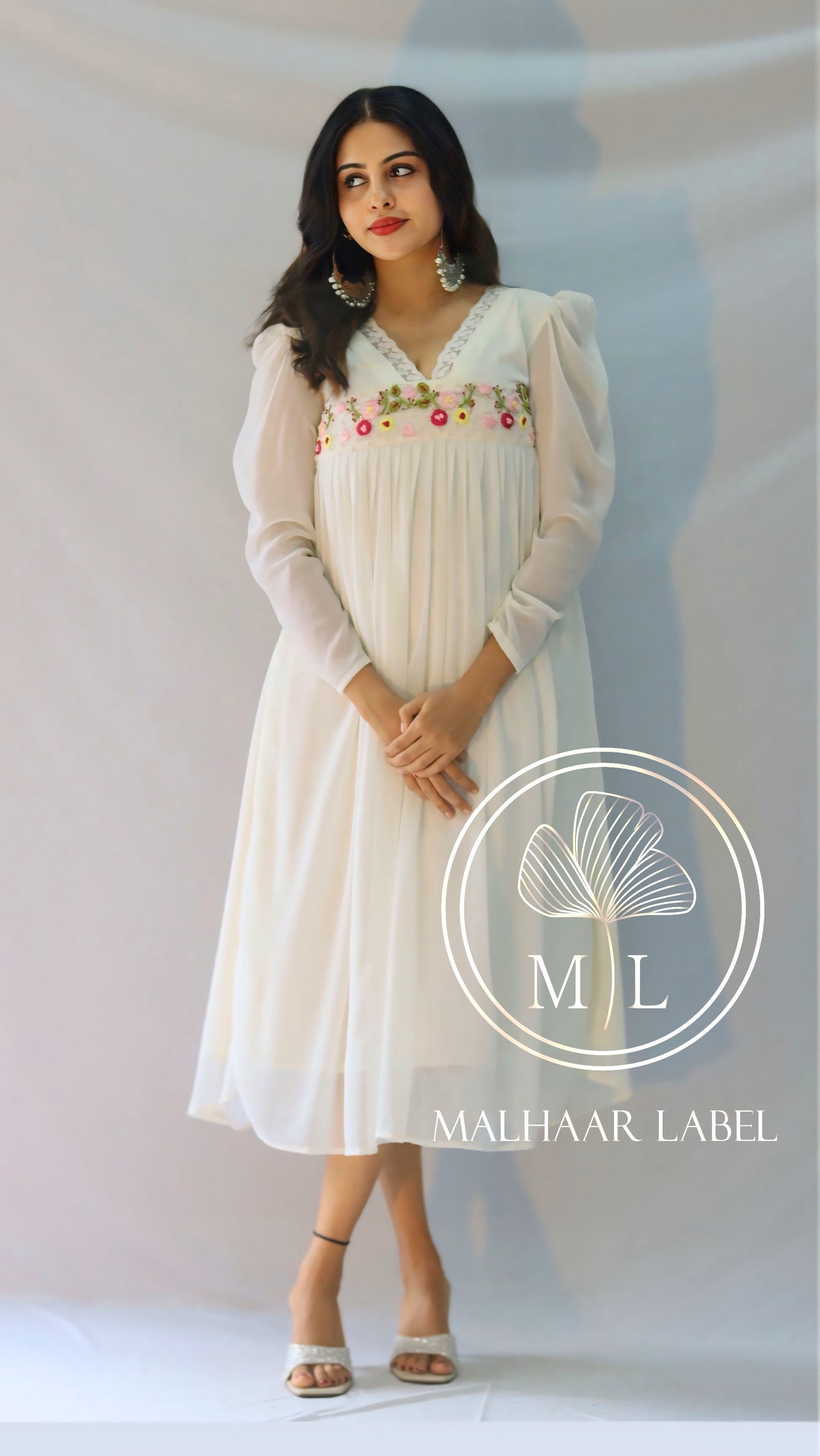 Meher    Embellished Dress