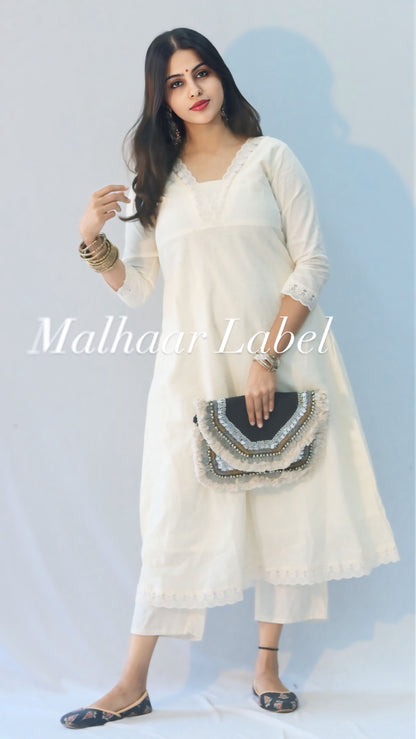 Mozhi  cotton Co ord set    - PENNAZHAGI