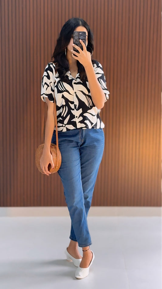 Logan Crop Shirt