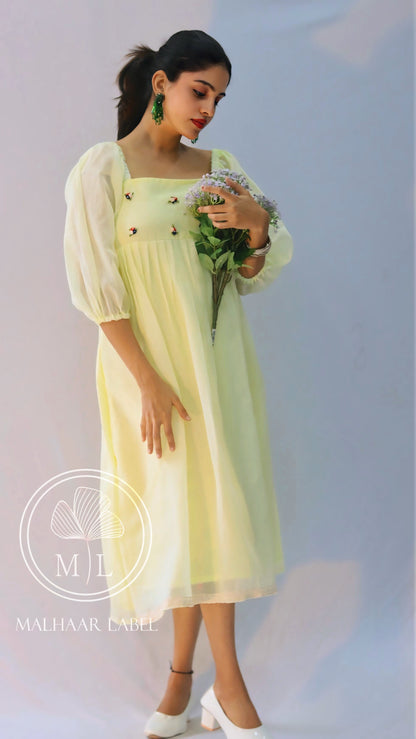 Lasha   Premium Kota Doria Dress