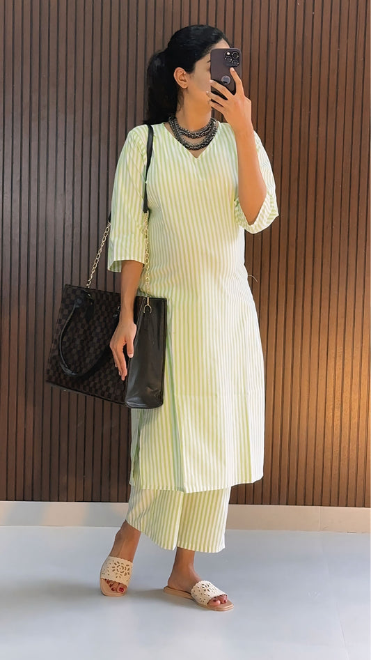 Harper  Kurti Co- Ord  Set