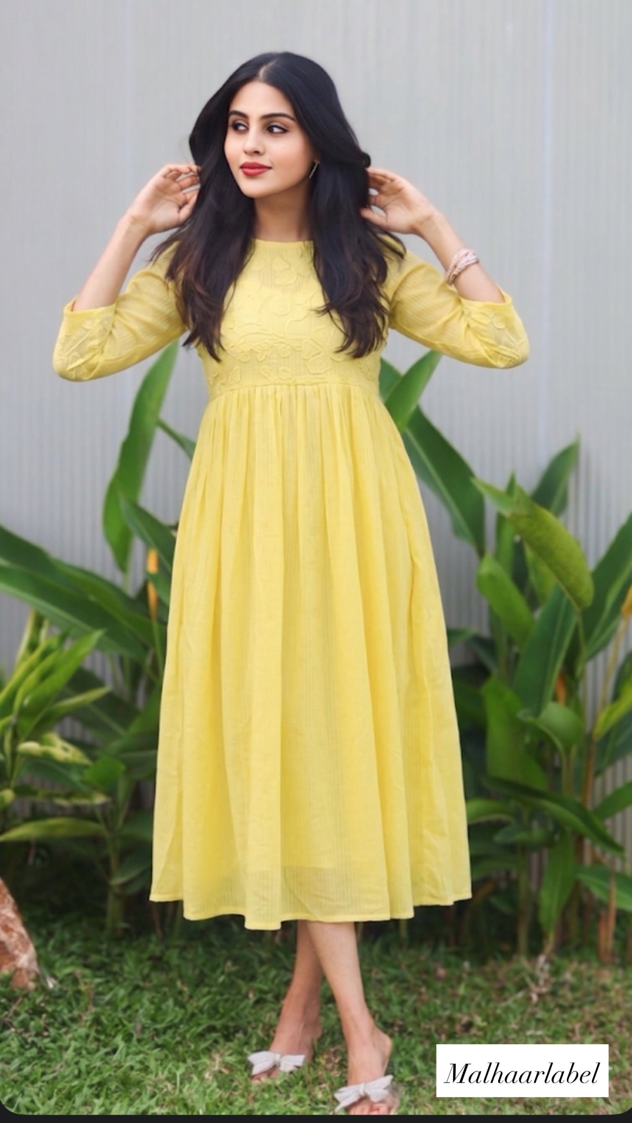 Lainey appliqué Dress