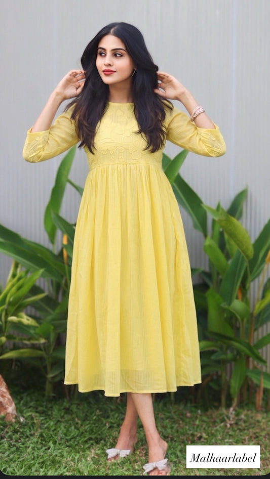 Lainey appliqué Dress