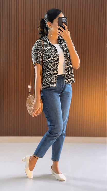 Tamin  Crop Shirt