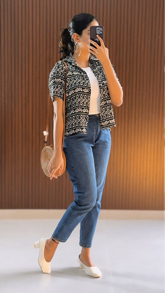 Tamin  Crop Shirt