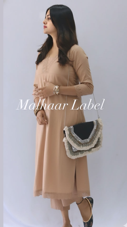 Mozhi  cotton Co ord set    - PENNAZHAGI