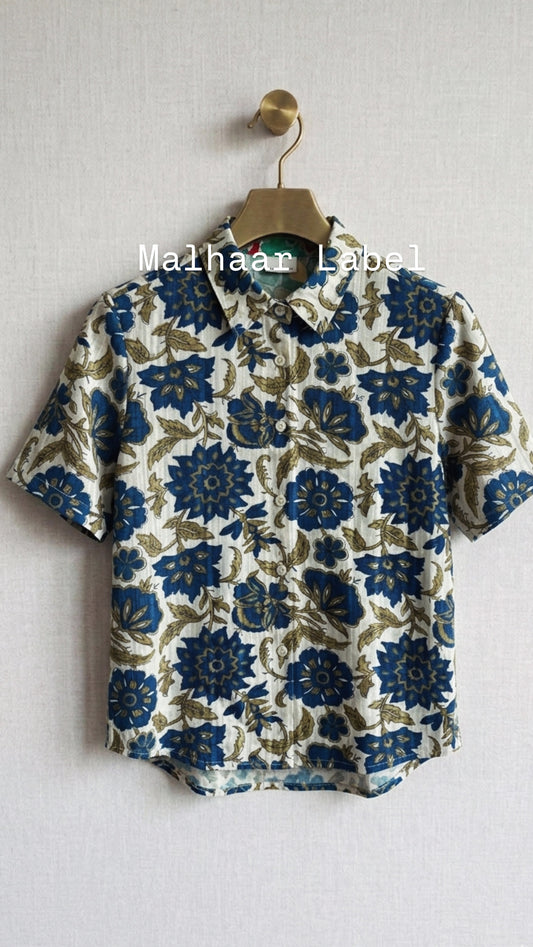 Xavi Crop Shirt