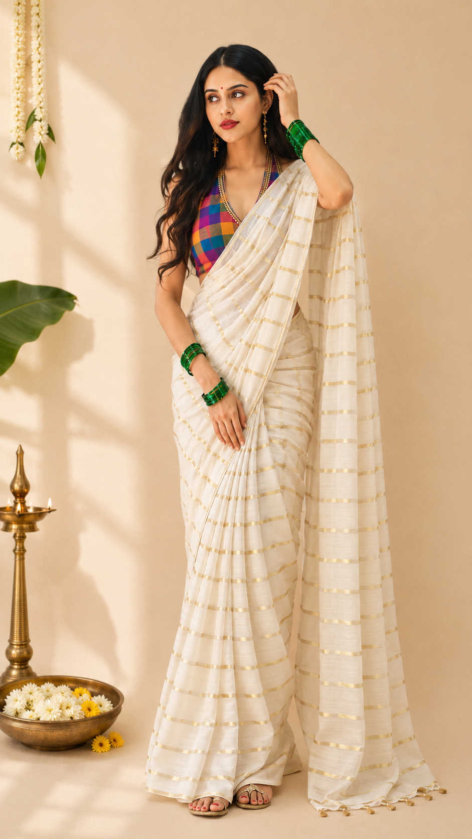 Onam Saree Collection:vasuki