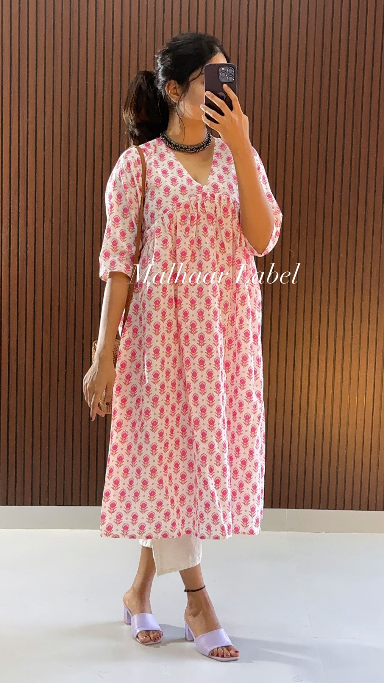 Alia cotton Kurti Co- Ord  Set