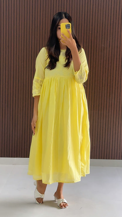 Lainey appliqué Dress