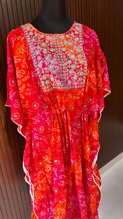 Menor Cotton Kaftan