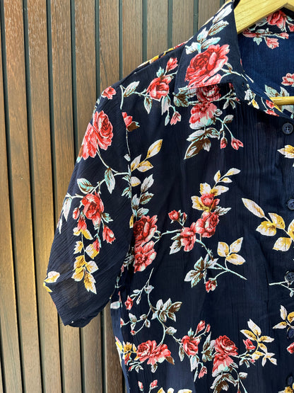 James Crop Shirt