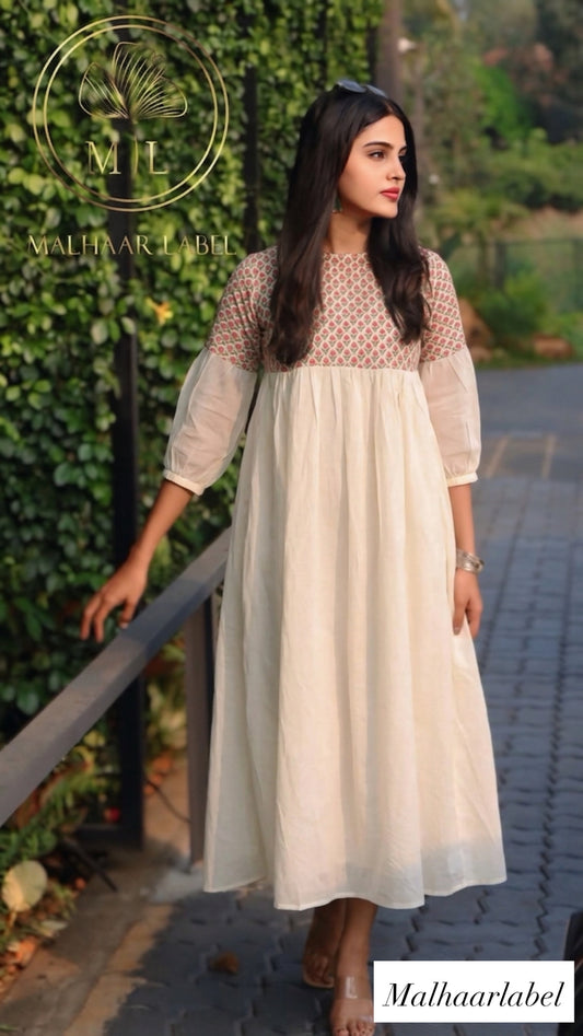 Amira  Chanderi  kurti   Dress