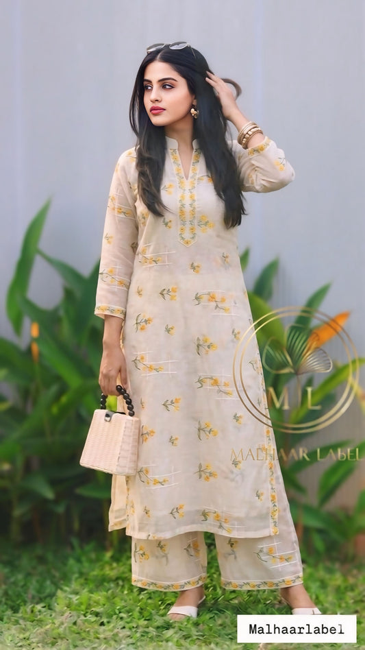 Lazzo  Kurti Co- Ord  Set