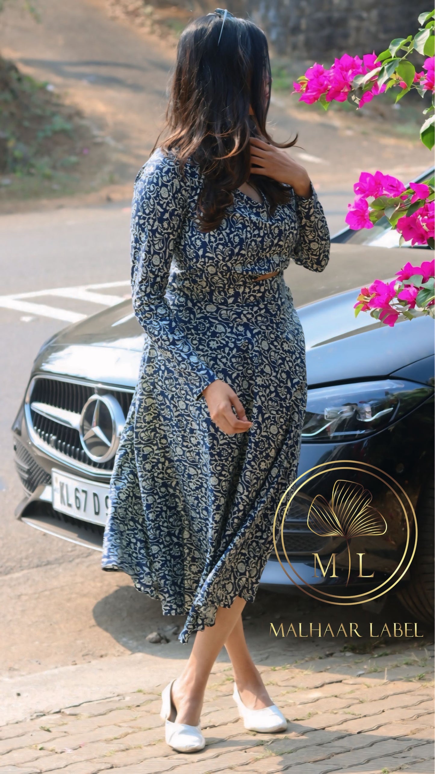 Luna Cotton skirt and Top Co ords