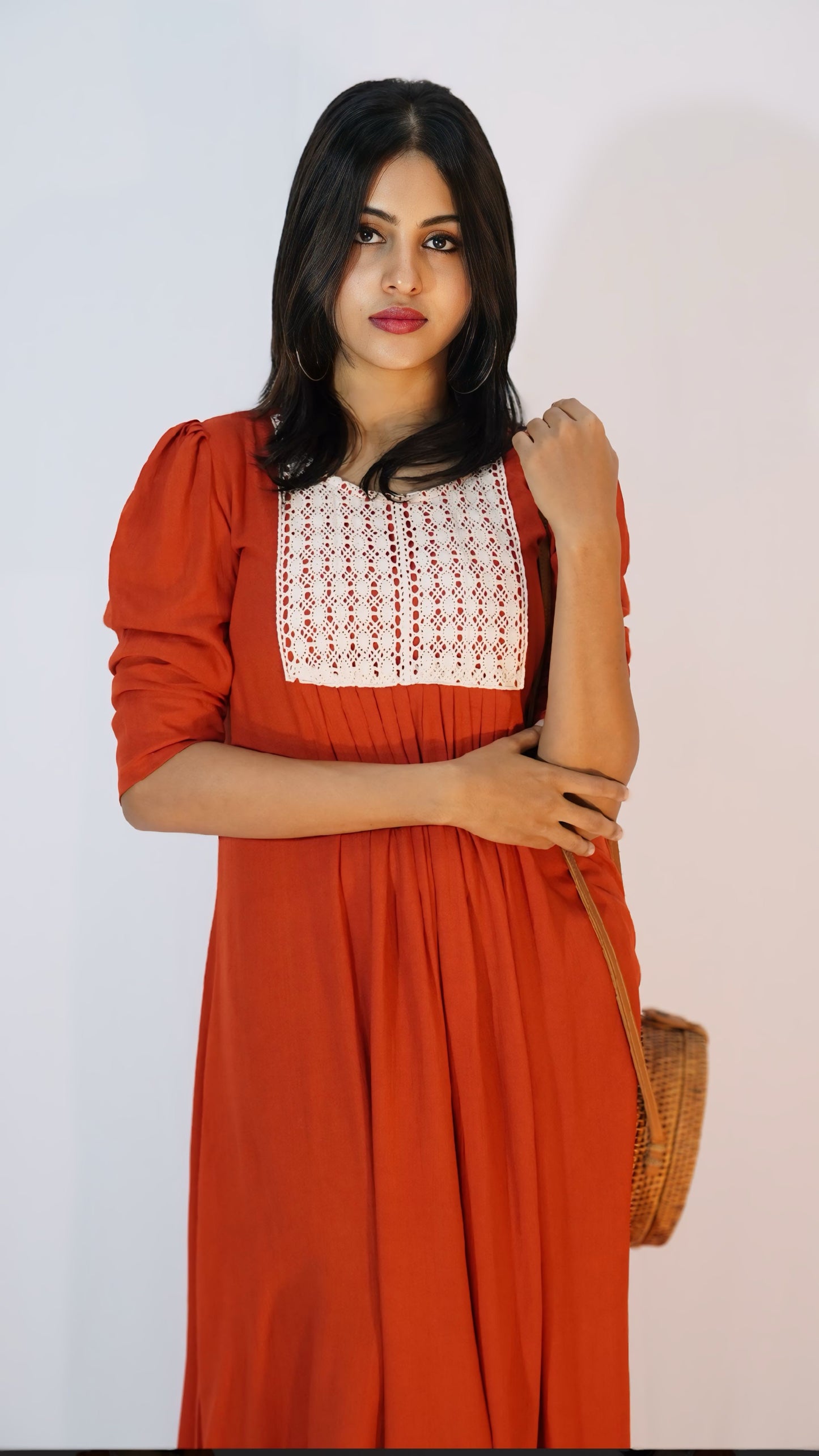 Thing Summer Dress  Tangent Orange