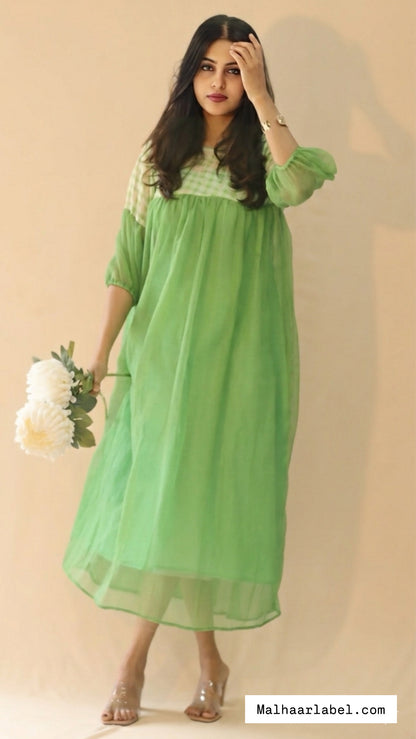 Lael chanderi Kurti Dress