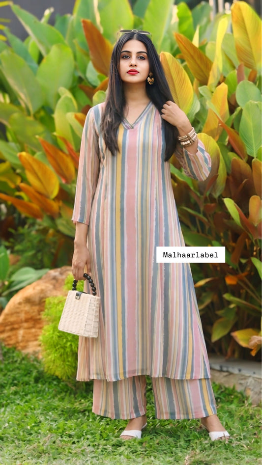 Allore Kurti Co- Ord  Set