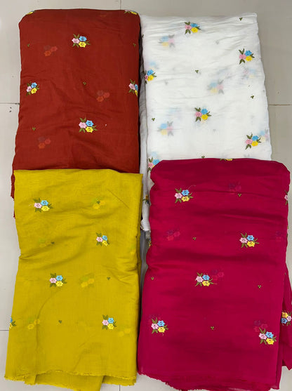 Rasso   MUL CHANDERI  Embroidery Dress