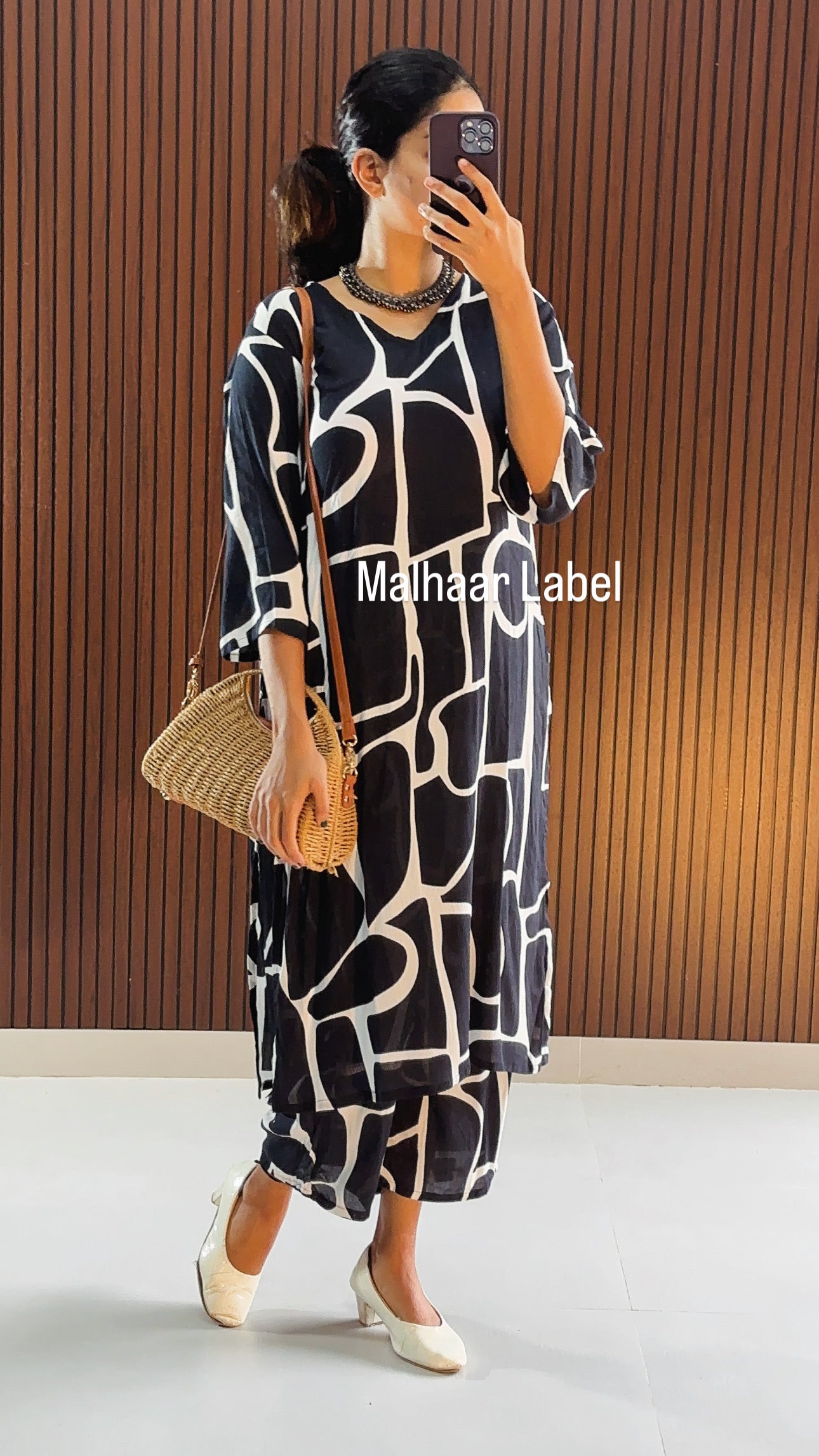 Aksa   Kurti Co- Ord  Set