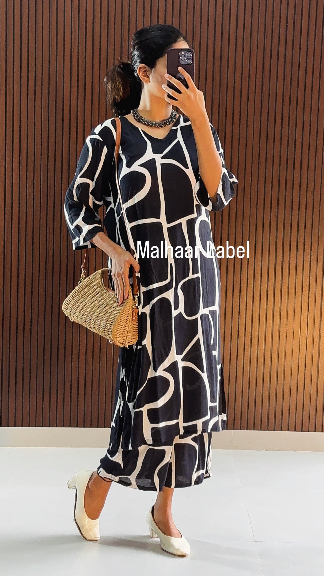 Aksa   Kurti Co- Ord  Set