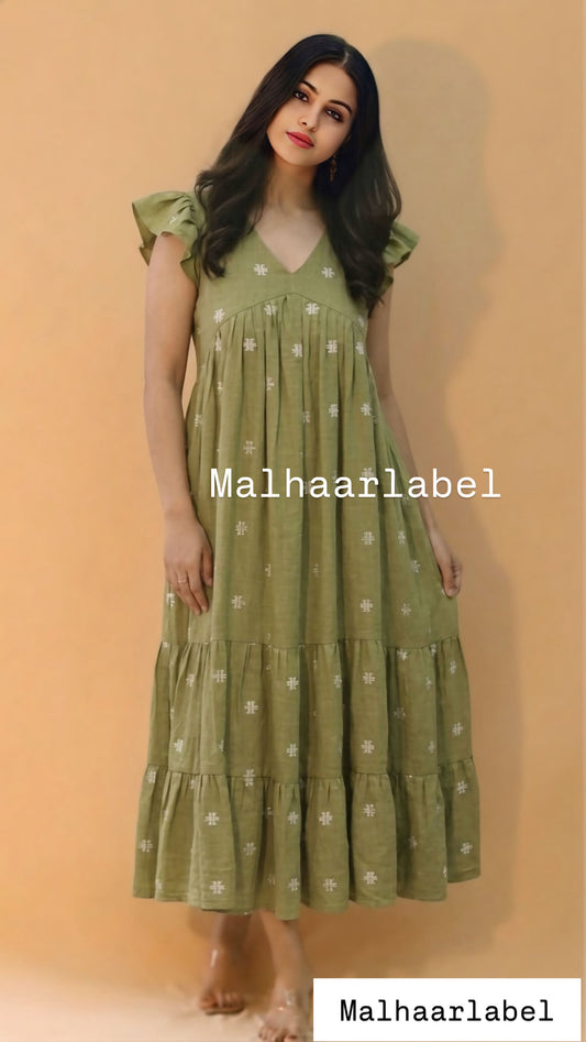 Yelio  Handloom Dress