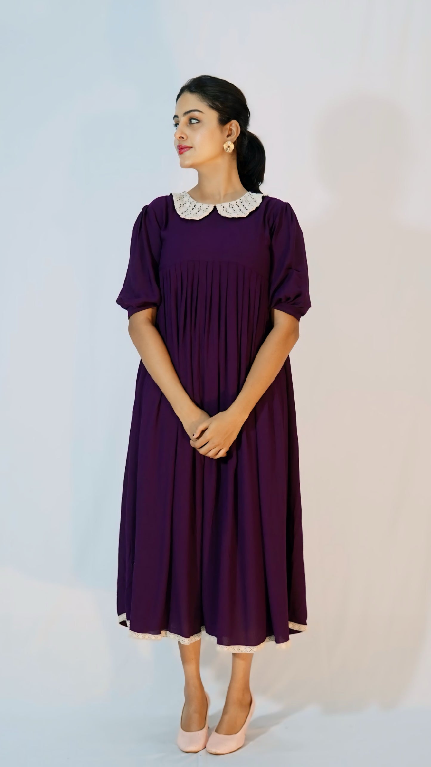 Abia Purple  Dress