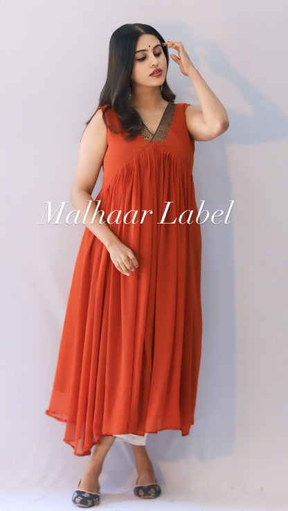 Rithu Embellished kurti-Sleeves available