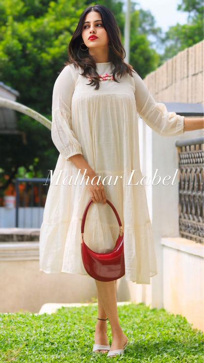 Luna  Kota Doria Dress