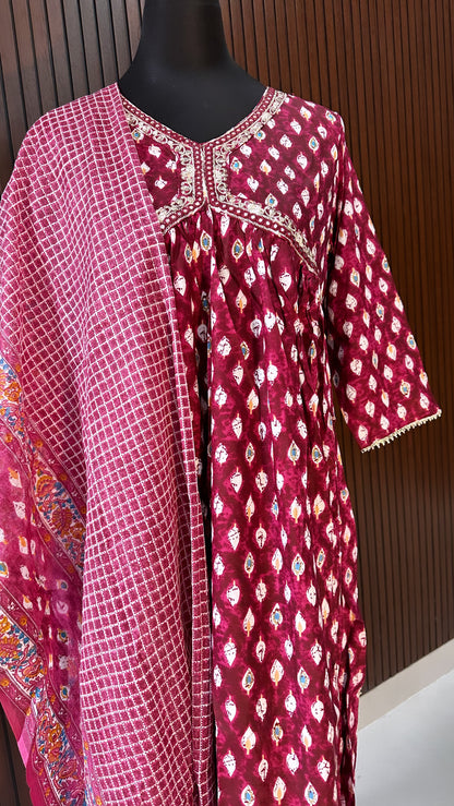 Lehore  Kurti Set