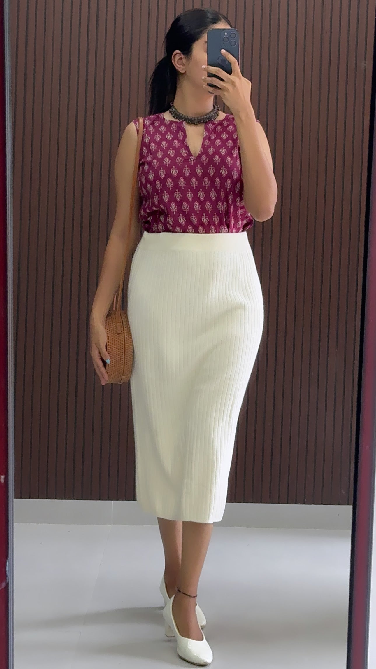 Flora  Skirt and Top Combo