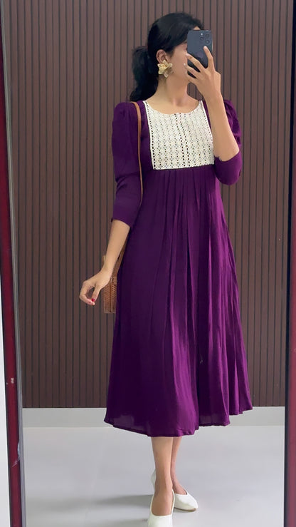 Thing Summer Dress purple