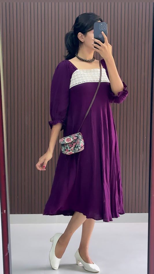 Ave  Summer Dress purple