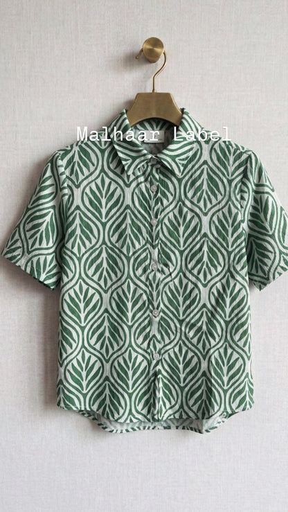 Zein Crop Shirt