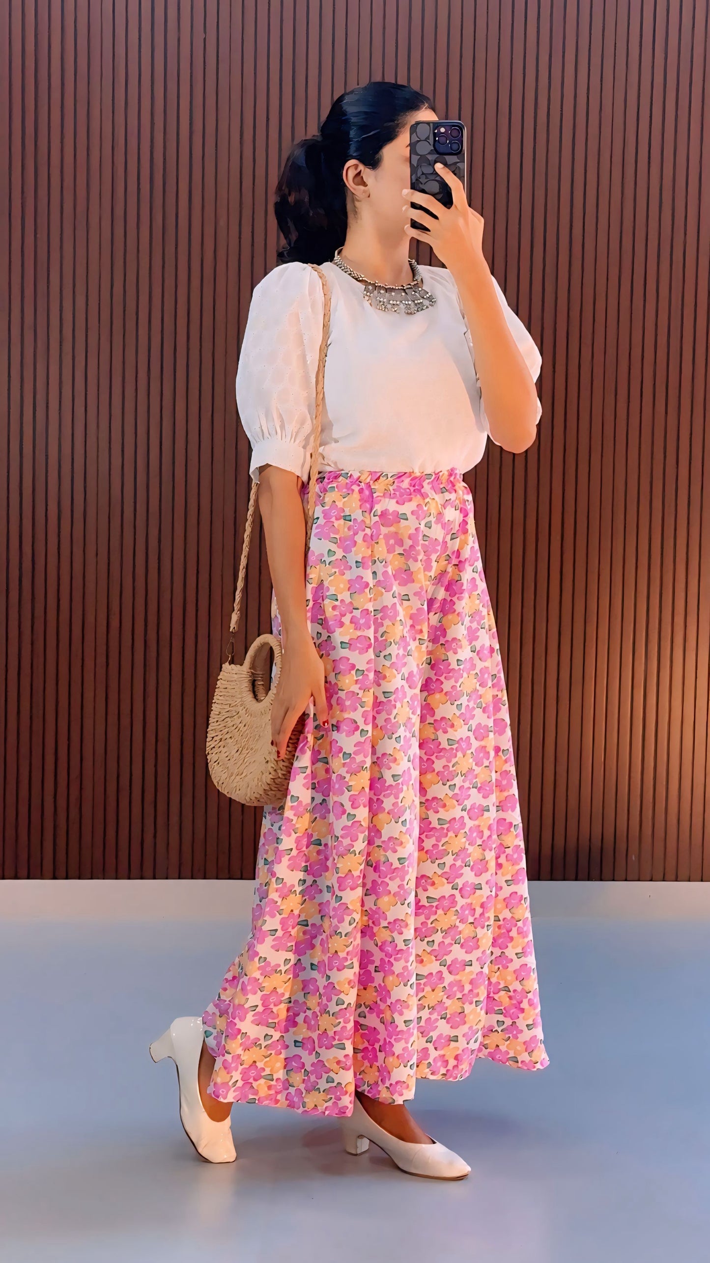 Naomi Palazzo Skirt and Top Combo