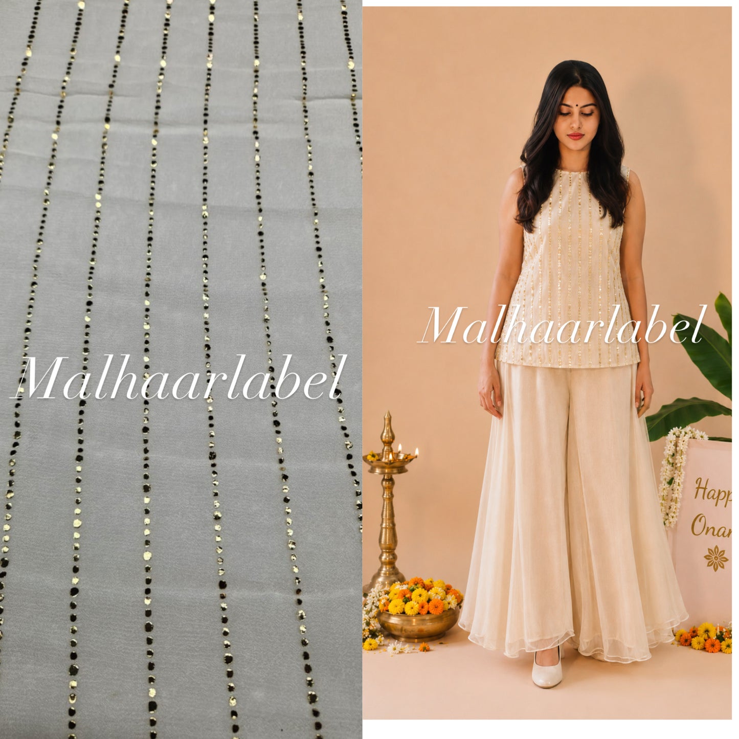Mayoora Top And Palazzo set