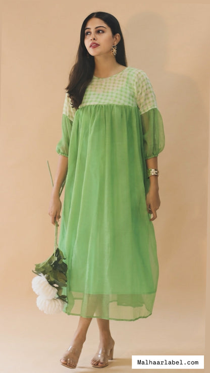 Lael chanderi Kurti Dress