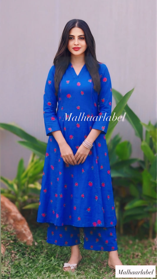 Melina  Kurti Co- Ord  Set