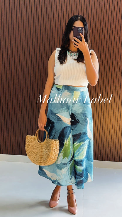 Mepher  Culottes Skirt   and Top Combo