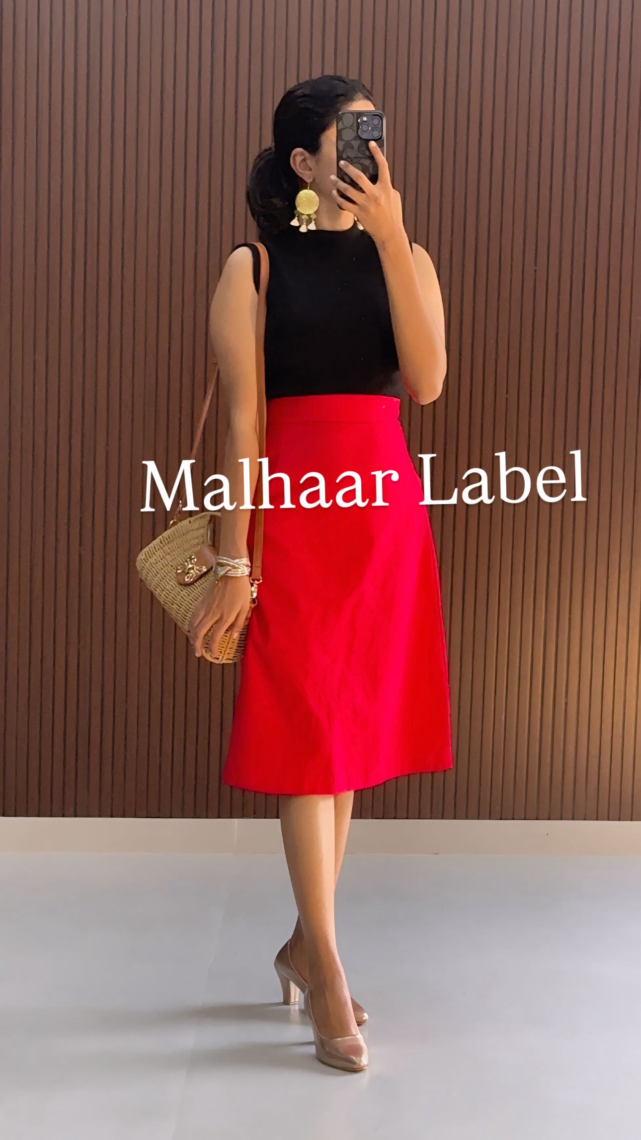 Candle  skirt and Top Combo