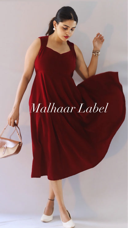 Jasper  velvet  Dress