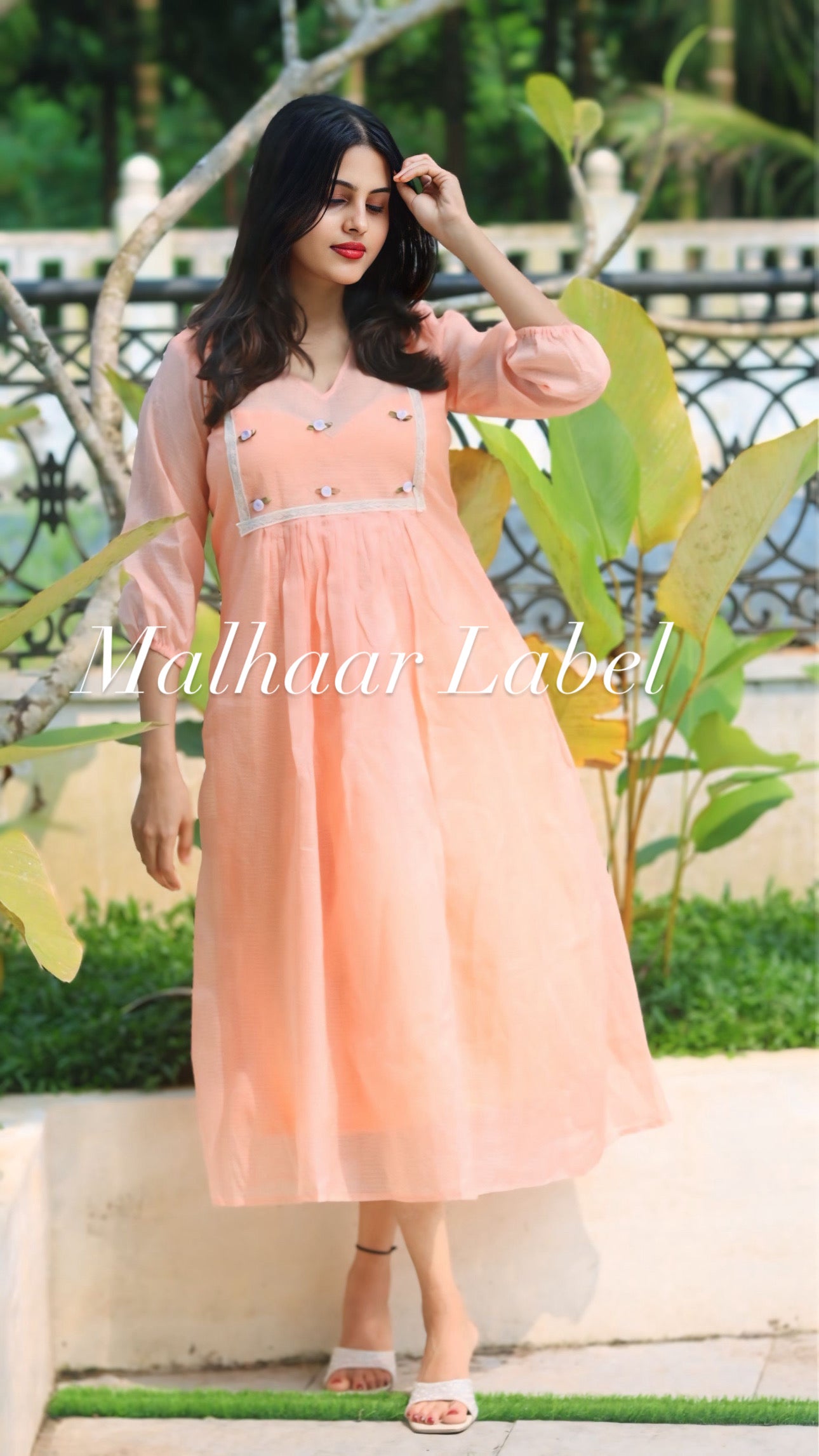 Isla  Kota Doria Dress