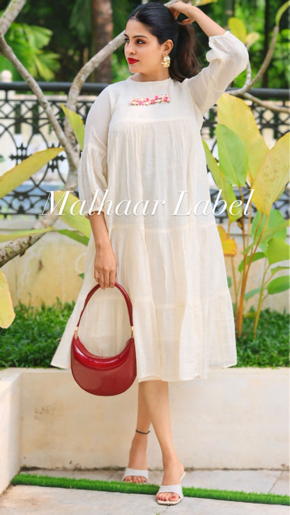 Luna  Kota Doria Dress